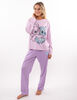 Pijama Manga Larga Mujer Stitch