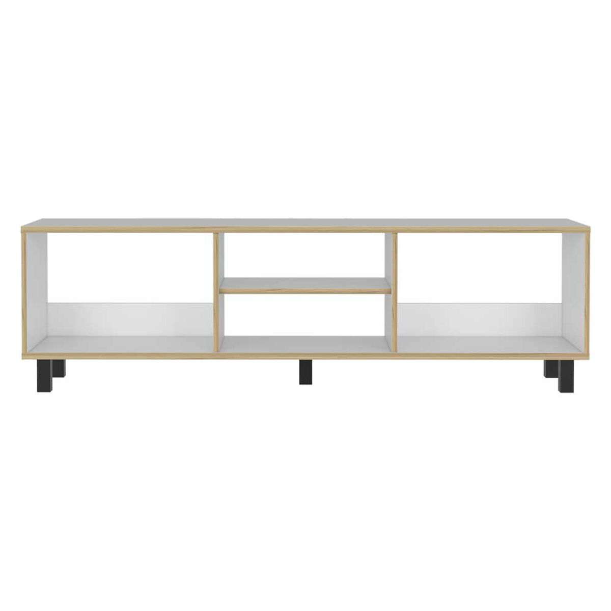 Rack TV TuHome Nomik Texas Blanco Hasta 70"