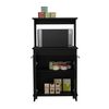 Mueble para Microondas TuHome Manchester Wengue 2 Puertas