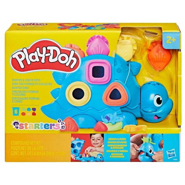 Set de Masa Moldeable Dinosaurio Forma y Colores Play-Doh