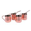 Set 4 Vasos Simplit Moscow Mule Mojito 500 Ml + Bombilla