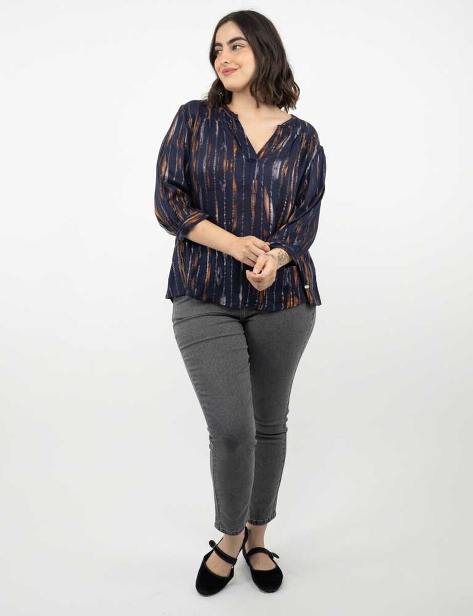 Blusa Manga 3/4 Mujer Extralindas
