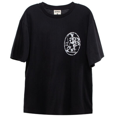 Imagen 1 del producto Polera Manga Corta de Algodón Niño Cutback Negro