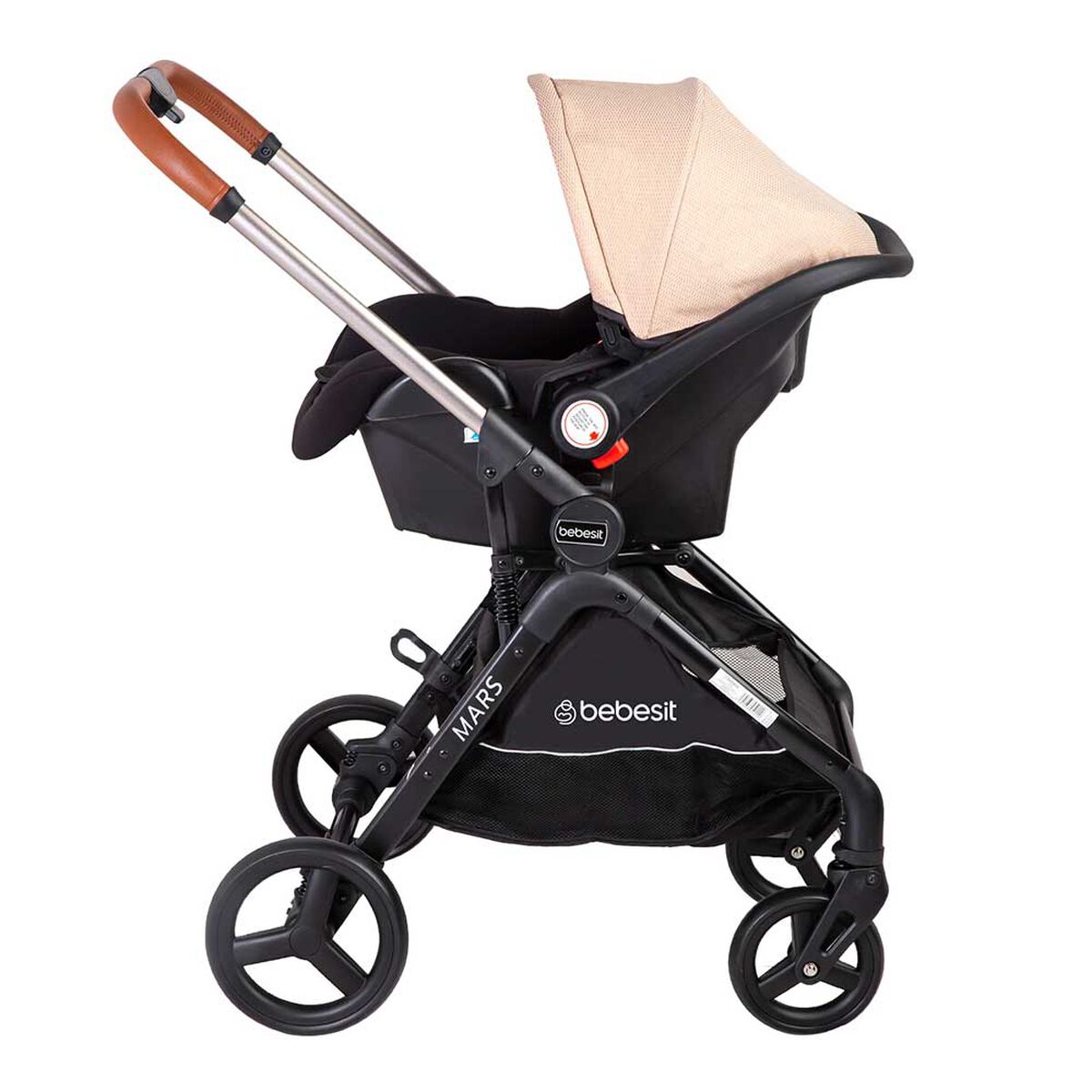 Coche Travel System con Silla y Base de Auto Bebesit