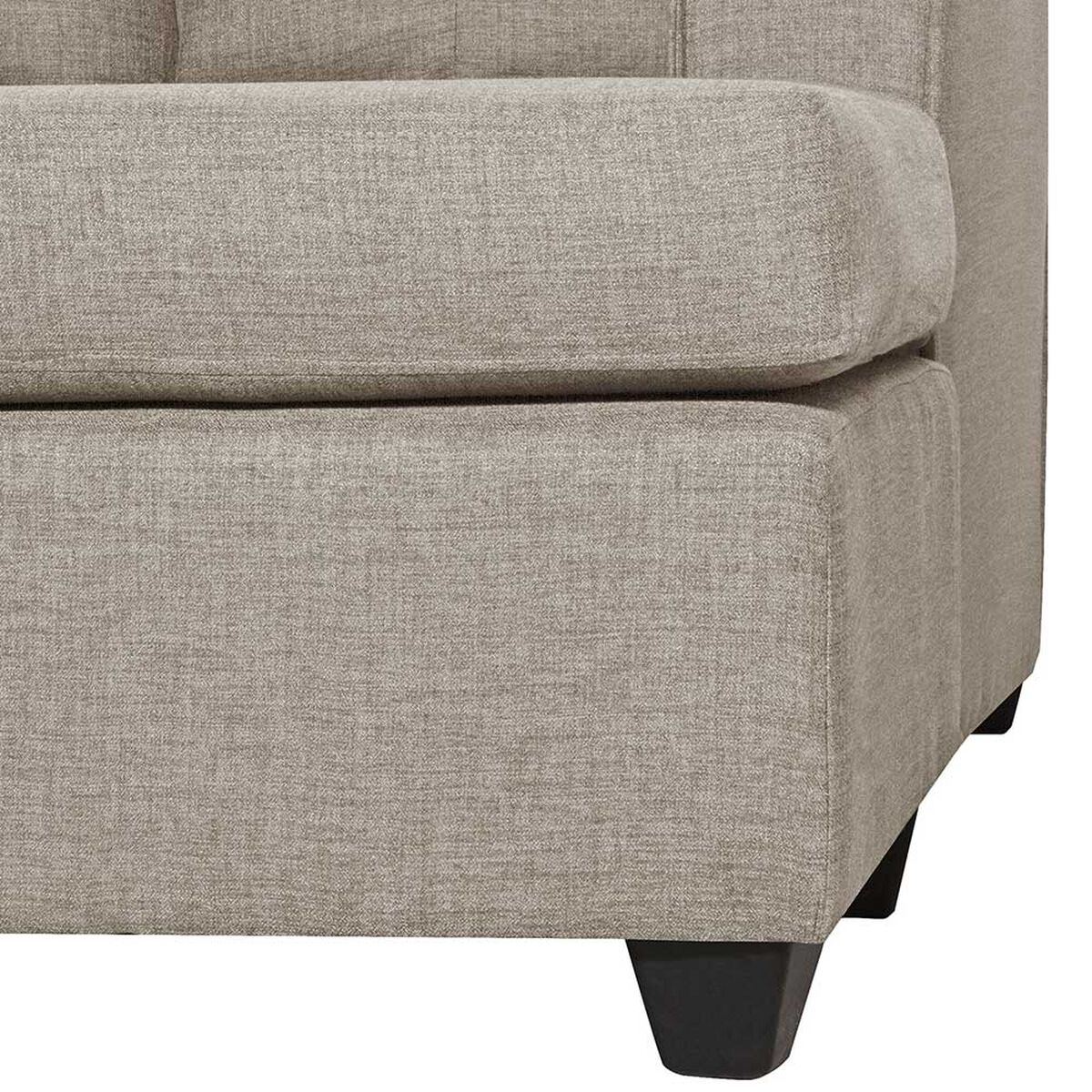 Sofá Seccional Black Factory Ranger 4 Cuerpos Beige