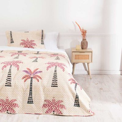 Imagen 1 del producto Quilt Mashini 1,5 Plazas Cordoba Palmeras
