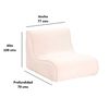 Sillón Bodevir Komodo PU 1 Cuerpo Chocolate 