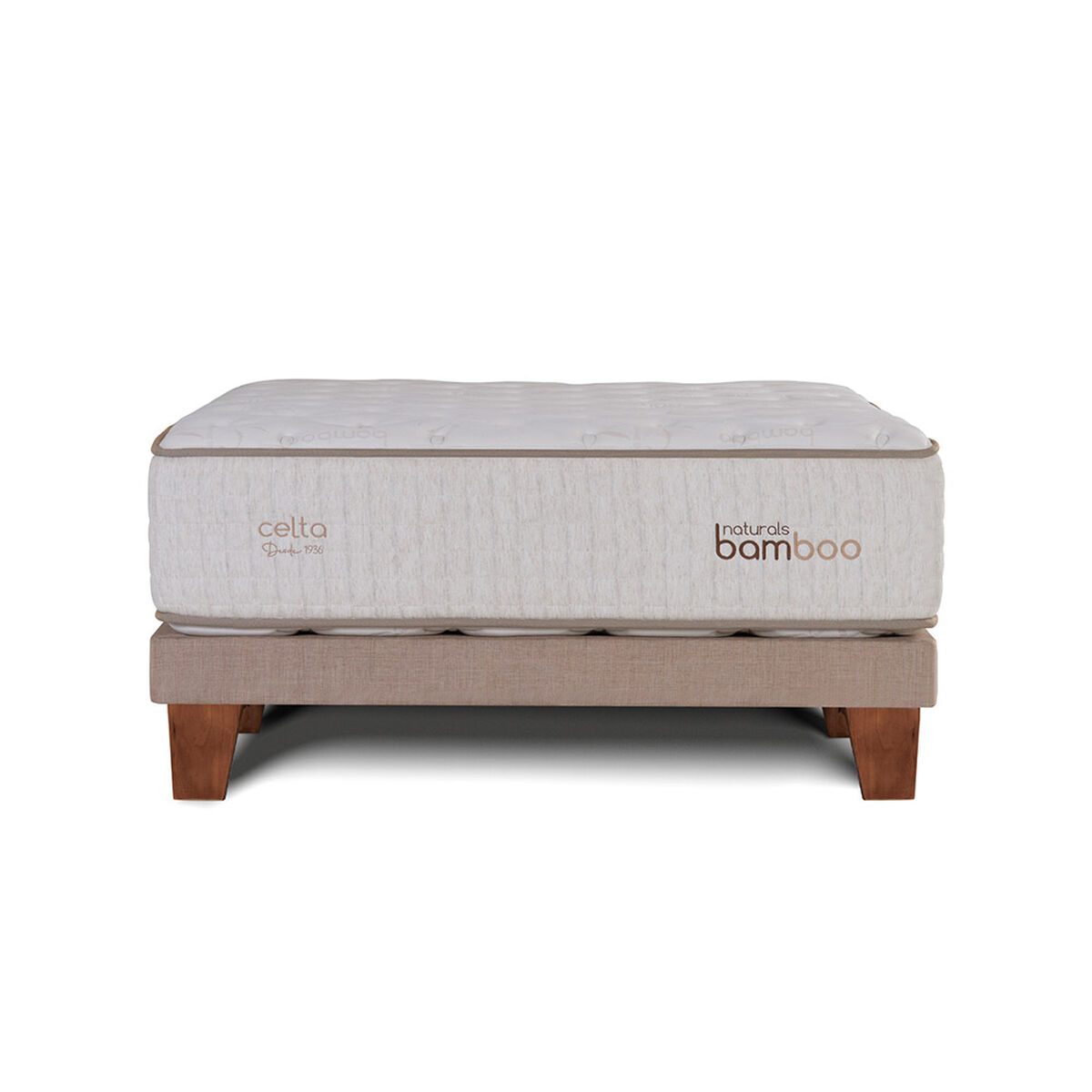 Cama Europea Celta Naturals Bamboo Super King