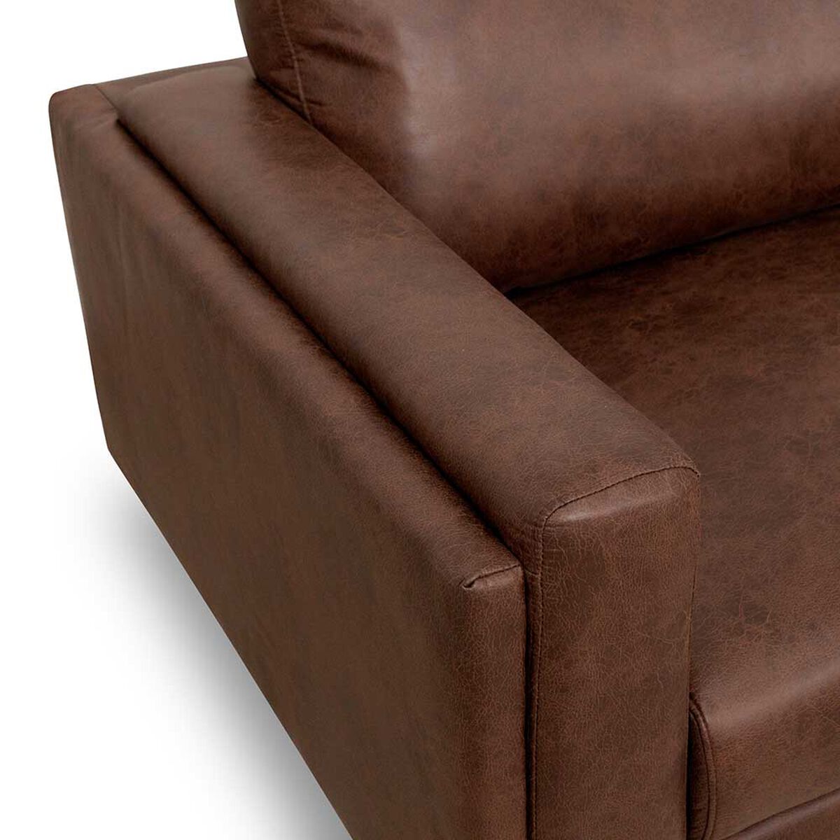 Sof&aacute; Seccional Derecho CIC Mart&iacute;n Badlands 5 Cuerpos Tabaco