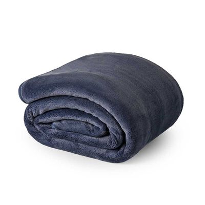 Frazada Cannon 2 Plazas Stone Azul