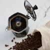 Cafetera Simple Cook Roma 6 Piezas Negro
