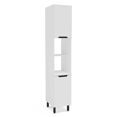 Imagen 2 del producto Despensa de Cocina delta Vekkahome 2 Puertas Blanca