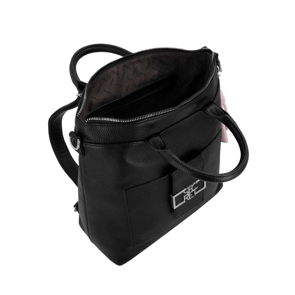 Mochila de Mujer Secret Ibiza SC7 Grande Negra
