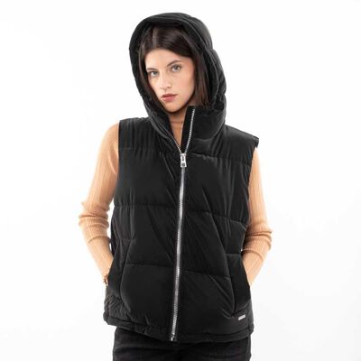 Parka Puffa Sin Mangas Mujer Fiorucci