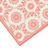 Alfombra Davanti Flor Hind&uacute; Coral 140 x220 Flor Hind&uacute; Coral