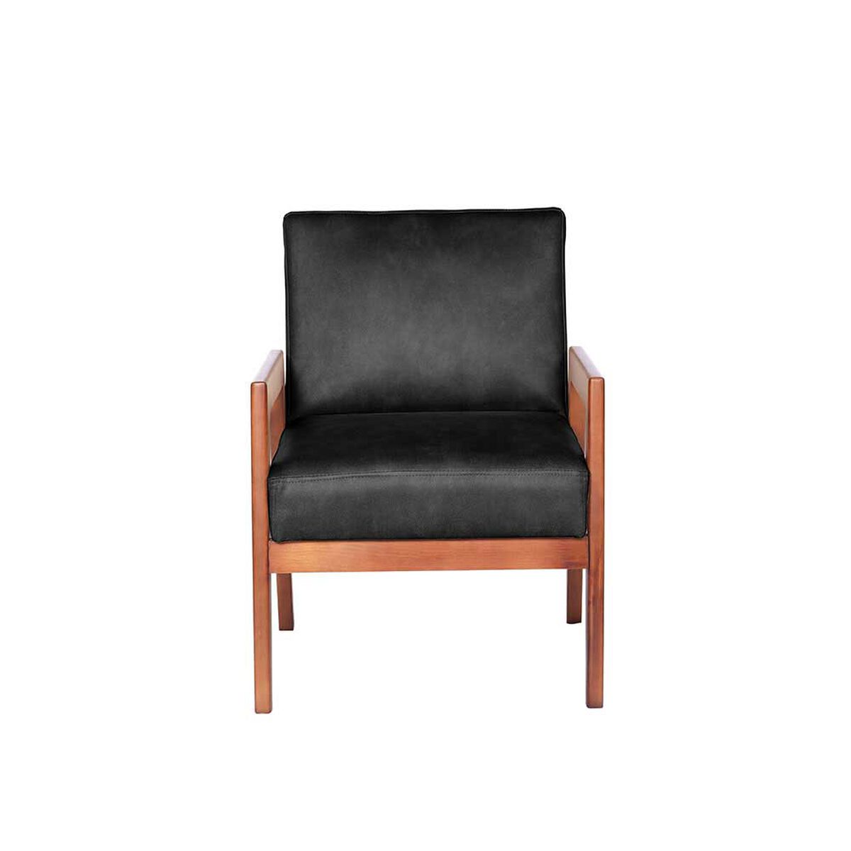 Sitial Cuero Latam Home Frankfurt Negro