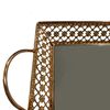 Bandeja Metal Vgo Espejada Rectangular 30 x 20 cm Dorado