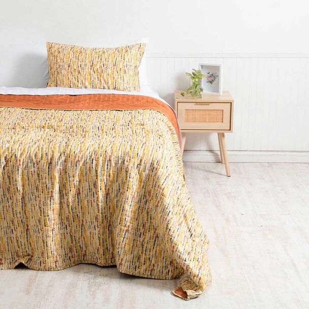 Quilt Mashini Loa 1,5 Plazas Estampado