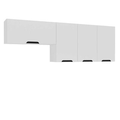 Imagen 2 del producto Mueble Aereo de Cocina Delta Vekkahome 4 Puertas Blanca