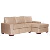Sof&aacute; Seccional Derecho Latam Home Livorno 3 Cuerpos Beige