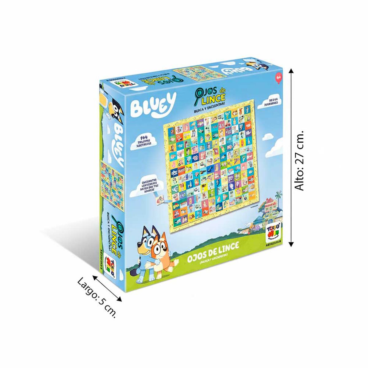 Juego de Mesa Ojos De Lince - Bluey