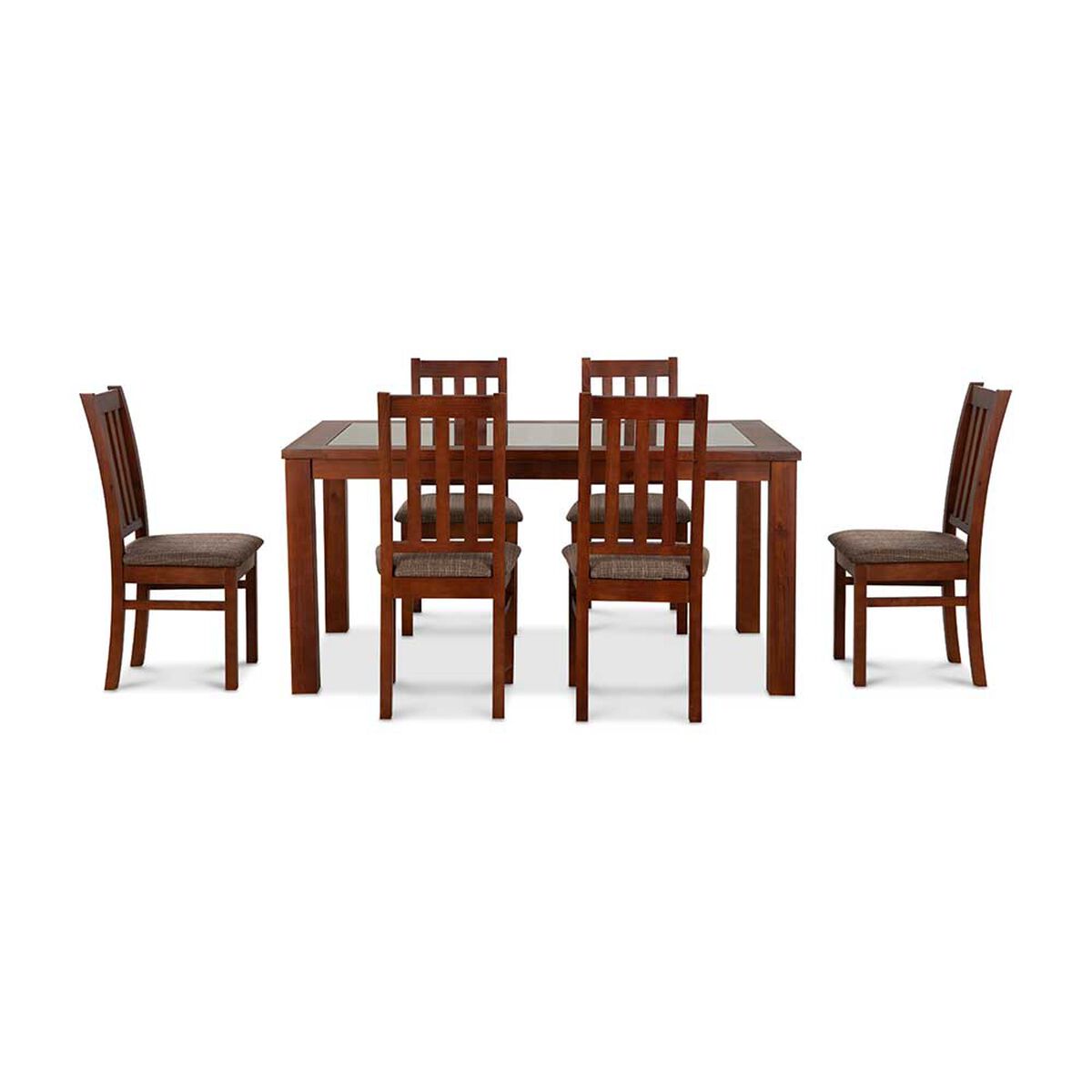 Juego de Comedor CIC Ñuble 6 Sillas Caramelo
