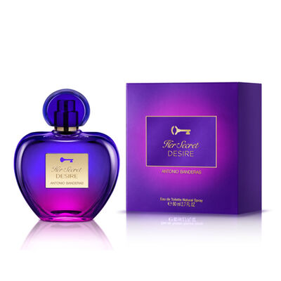 Imagen 2 del producto Perfume Antonio Banderas Her Secret Desire EDT 80 ml