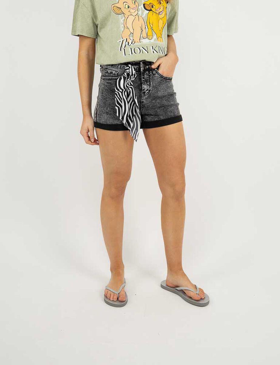 Short Indigo Mini Mujer Icono