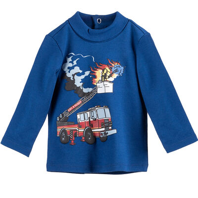 Imagen 1 del producto Beatle Estampado de Algodón Chess Baby Azul