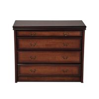 Cómoda CIC Tamesis Café 4 Cajones