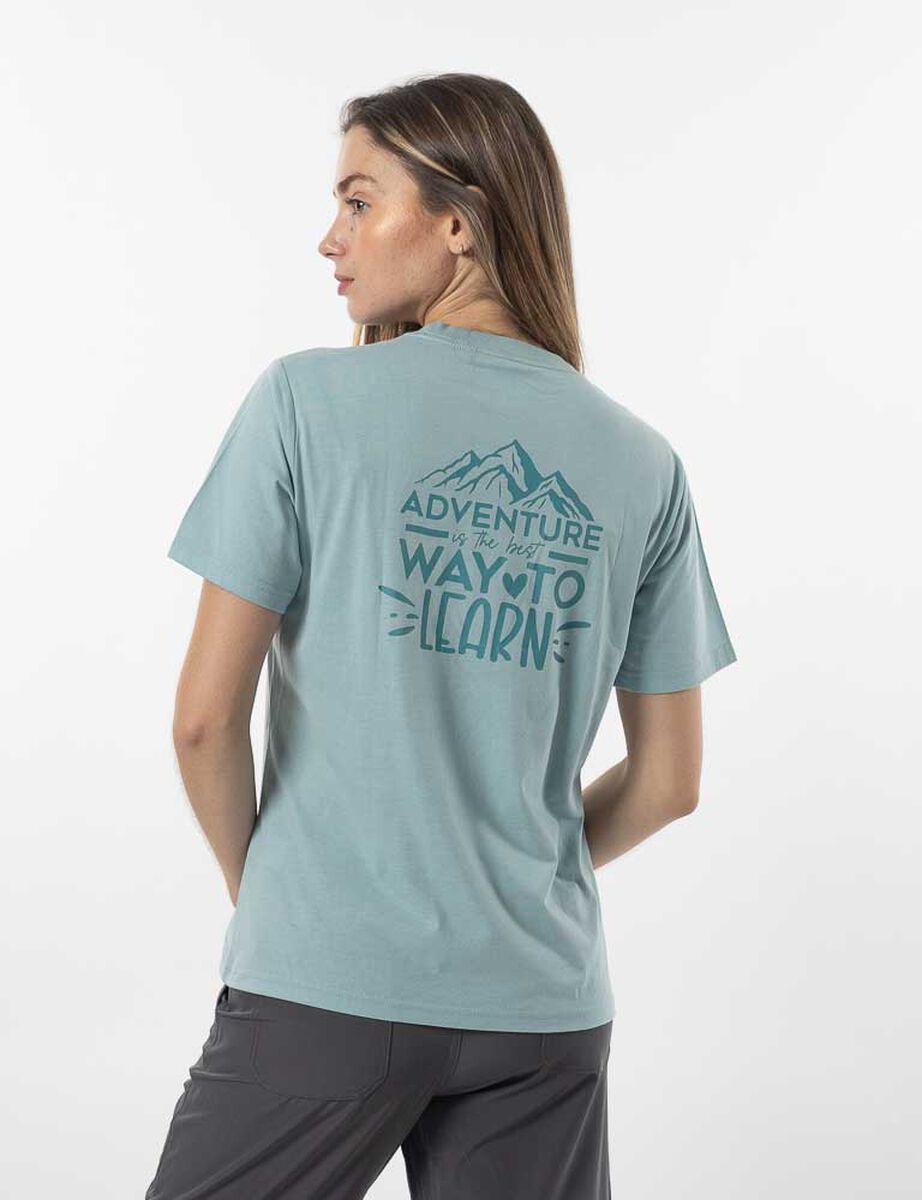 Polera Deportiva Manga Corta Mujer Alpinextrem