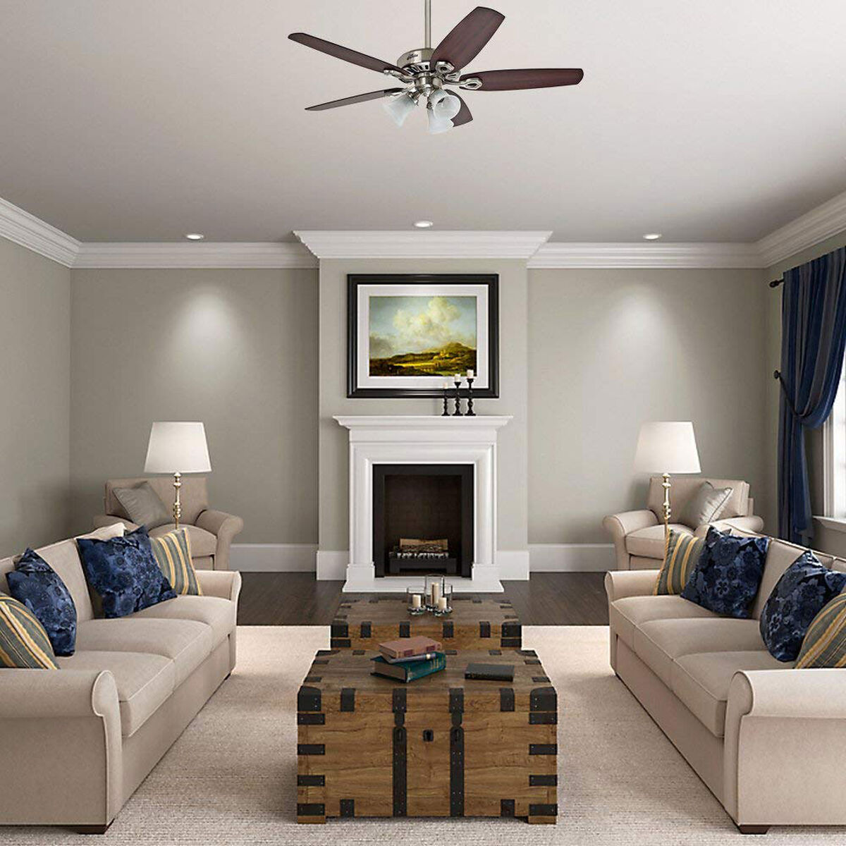 Ventilador de Techo Hunter Builder´s Plus