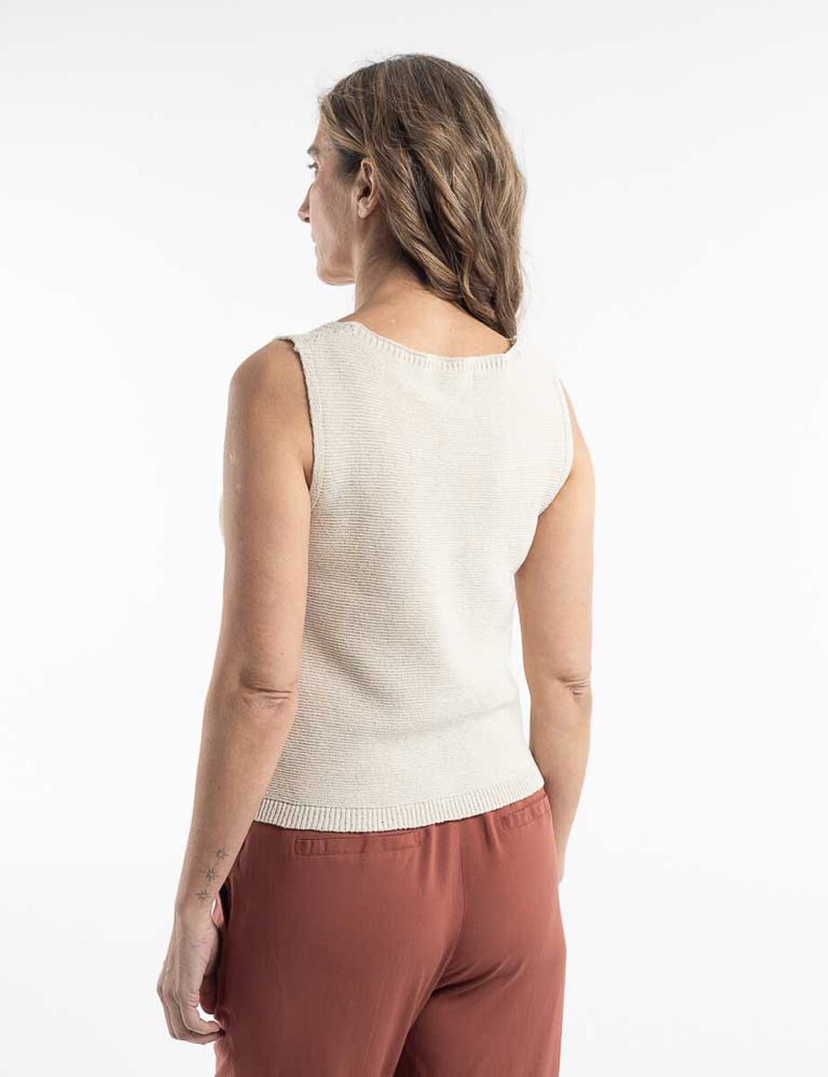 Sweater Sin Mangas Mujer Portman Club