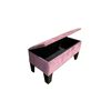 Banqueta Baúl Derecho Muebles HVM Ban Palo Rosa