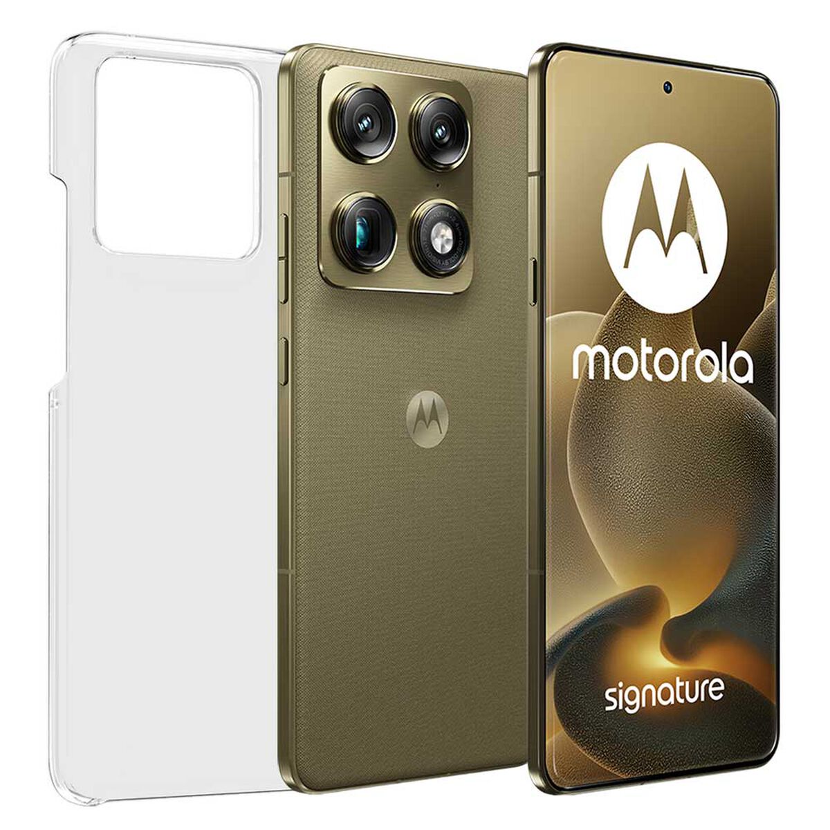 Celular Motorola Signature 5G 1 TB 6,8" Olivo