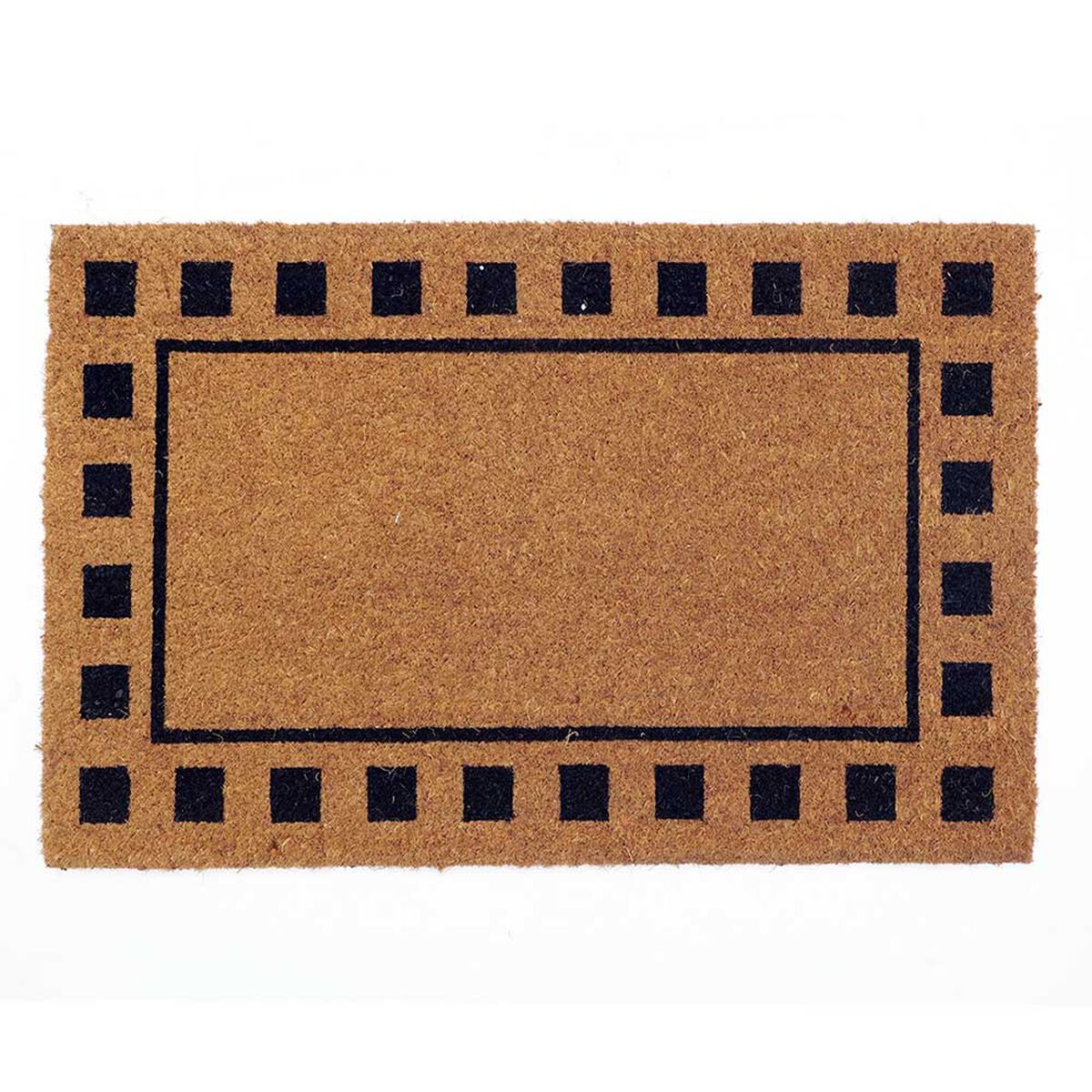 Limpiapiés Idetex Coco Squares 60 x 120 cm Café