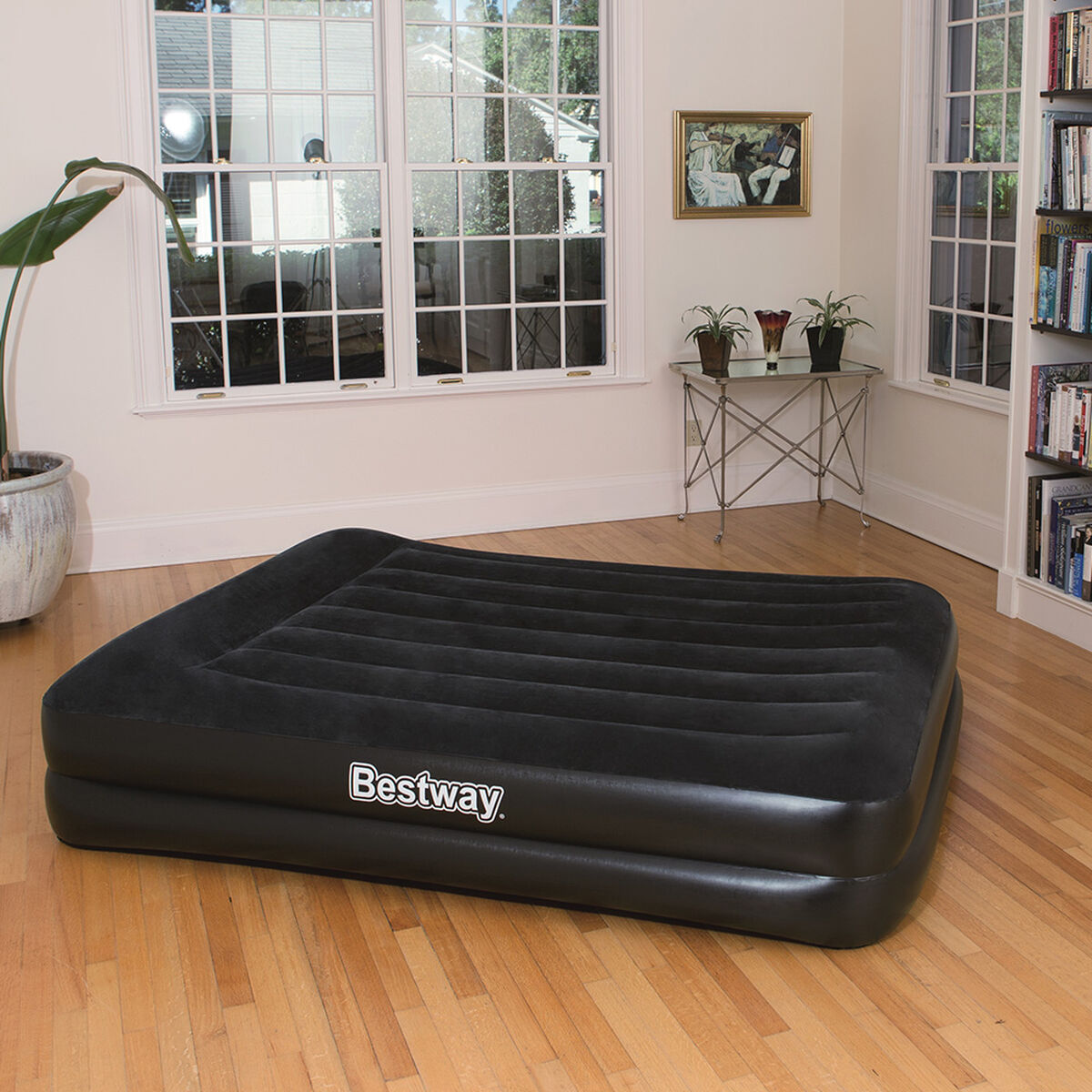 Colchón Inflable Bestway Eléctrico Queen 2 plazas