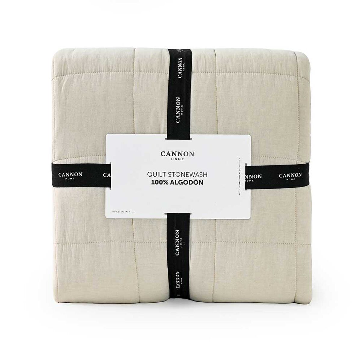 Quilt Cannon Súper King Block Beige