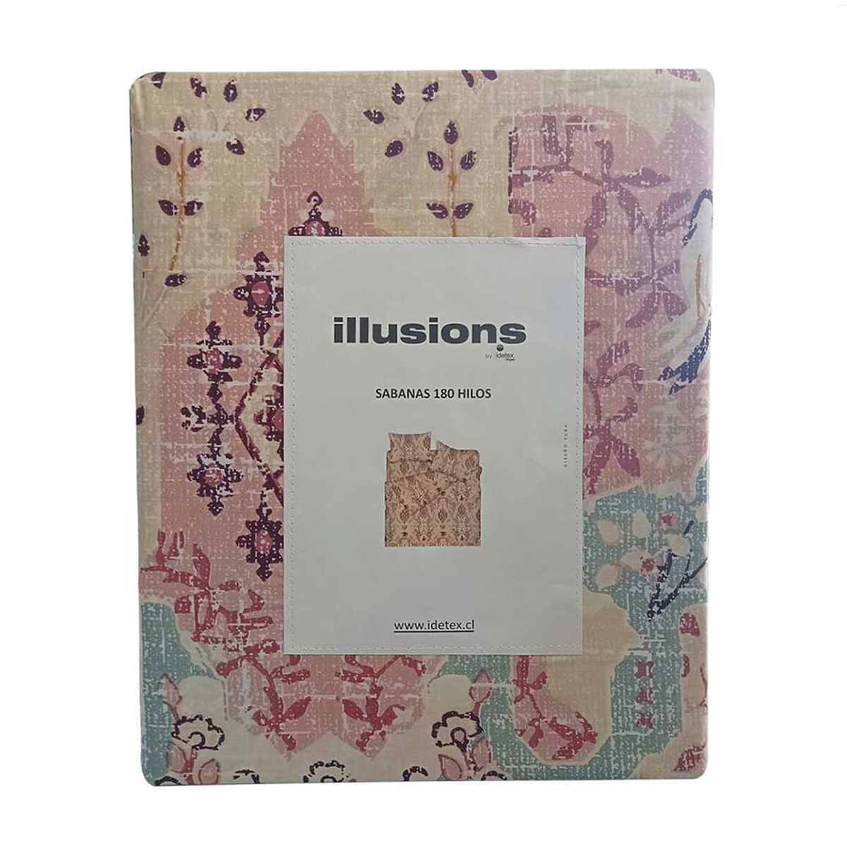 Juego de S&aacute;banas Illusions 180 Hilos King Tuba