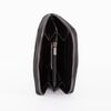 Billetera Lisa Negra Eco Cuero Mujer Portman Club