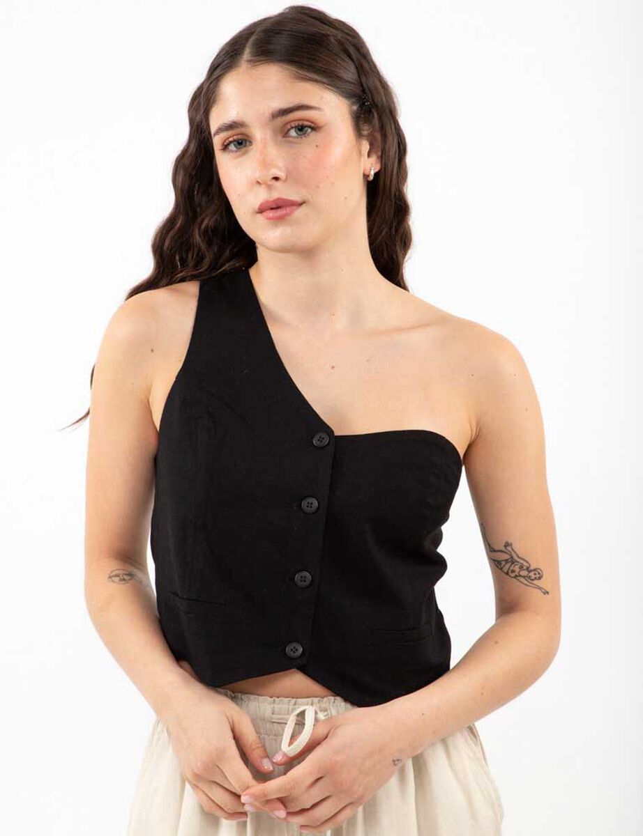 Blazer Gillete Lino Mujer Icono