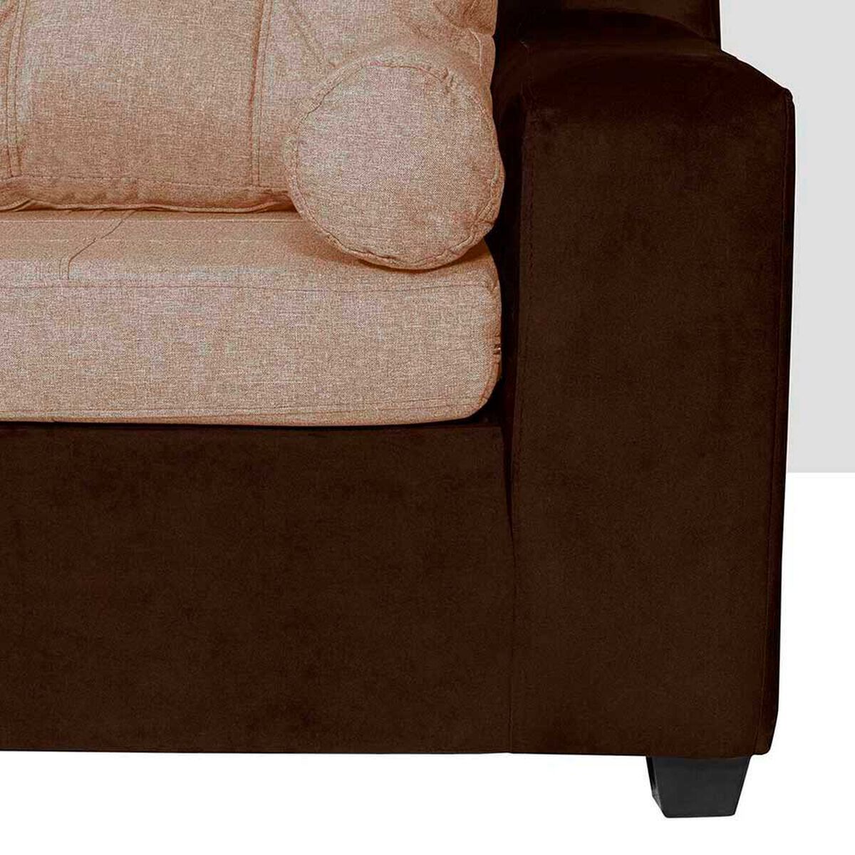 Sof&aacute; Seccional Dise&ntilde;o A&M Home Maritza Derecho 4 Cuerpos Beige