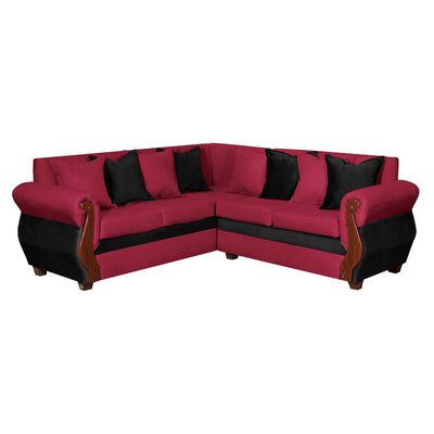Imagen 1 del producto Sofá Seccional Diseño A&M Home Madison Derecho 5 Cuerpos Burdeo