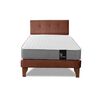 Cama Europea Latam Home 1,5 Plazas Zen Best Chocolate