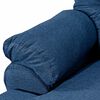Juego de Living Deco Outlet Polonia Sofá 3 Cuerpos + Dos Sillones 1 Cuerpo Azul