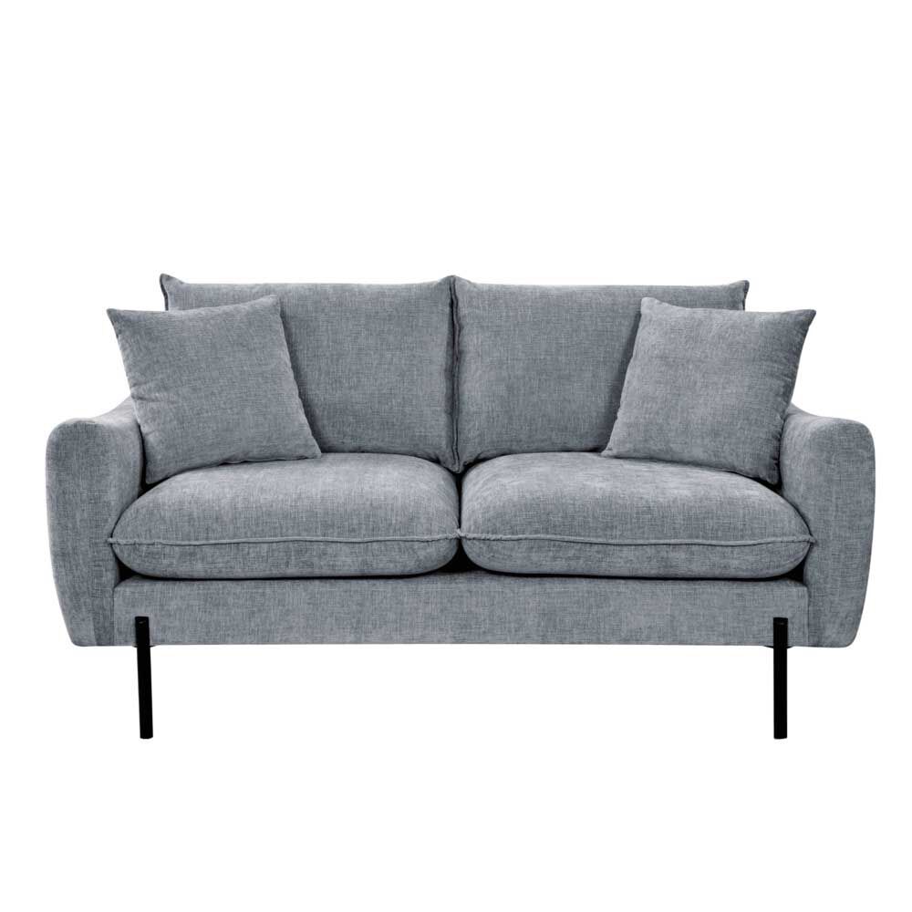 Sofá Home Mobili Huston 2 Cuerpos Azul