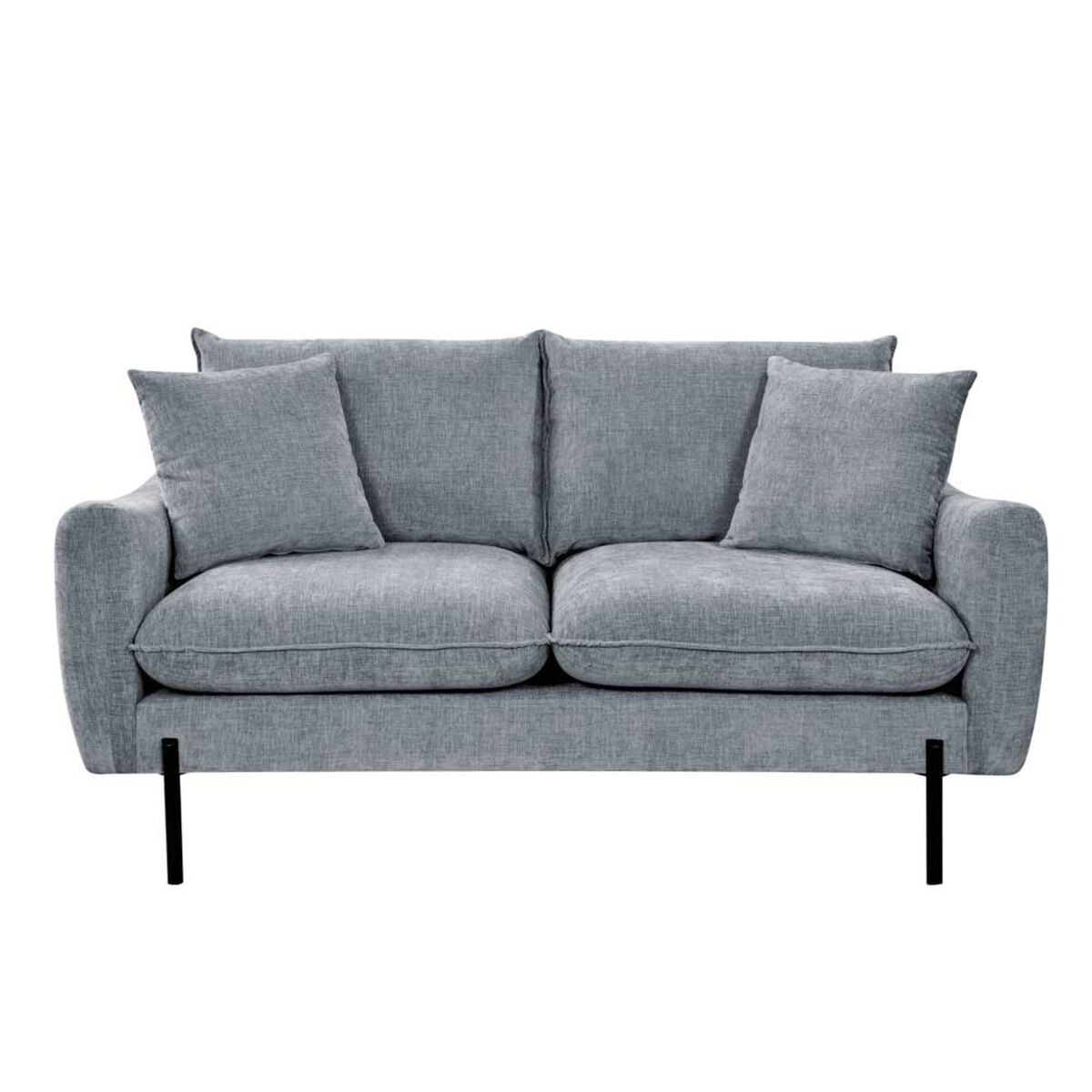 Sofá Home Mobili Huston 2 Cuerpos Azul