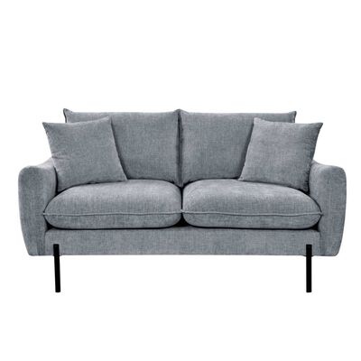 Sofá Home Mobili Huston 2 Cuerpos Azul