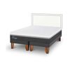 Cama Europea CIC Base Dividida 2 Plazas Ortopedic Advance + Respaldo Danubio