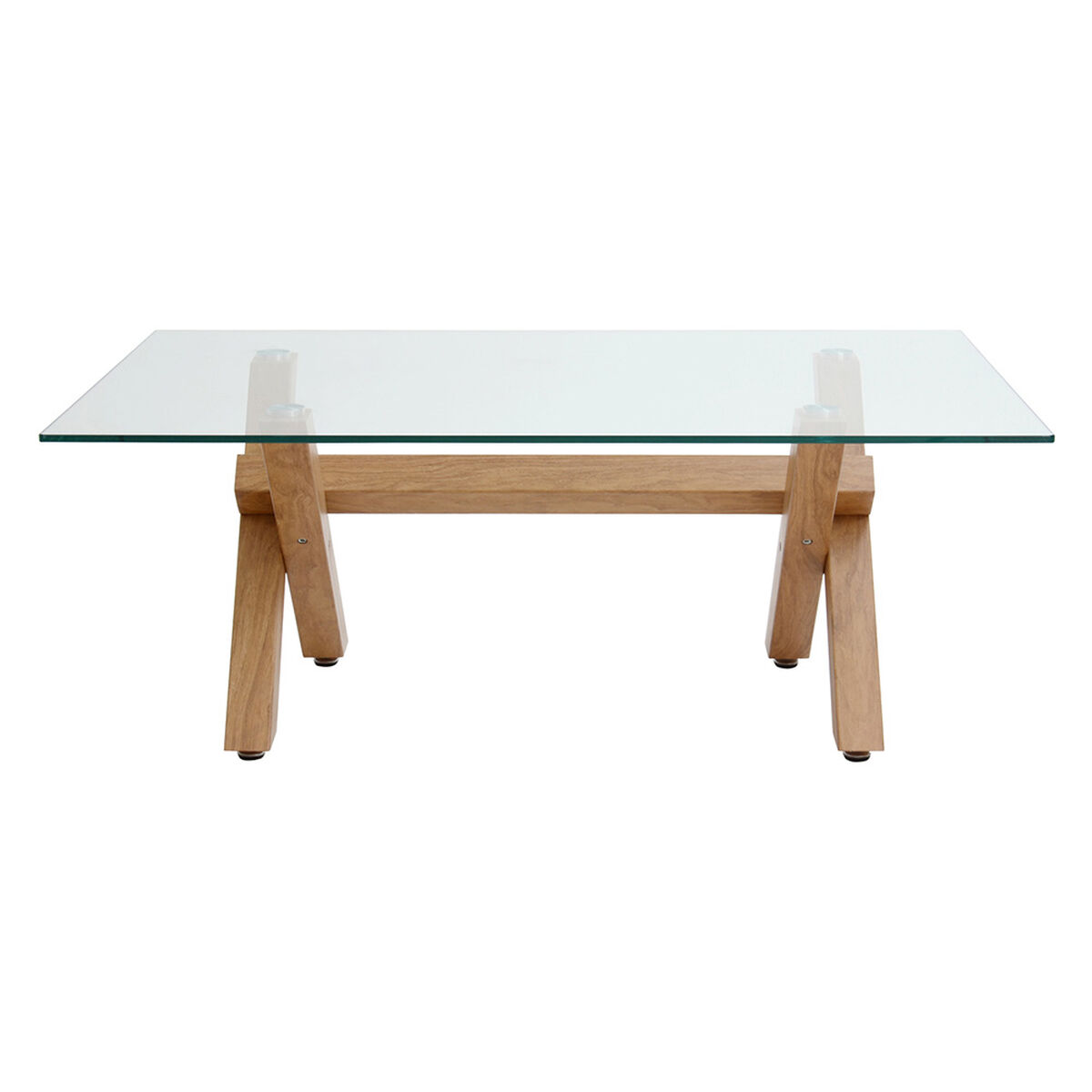 Mesa de Centro Spazzio Cross Natural